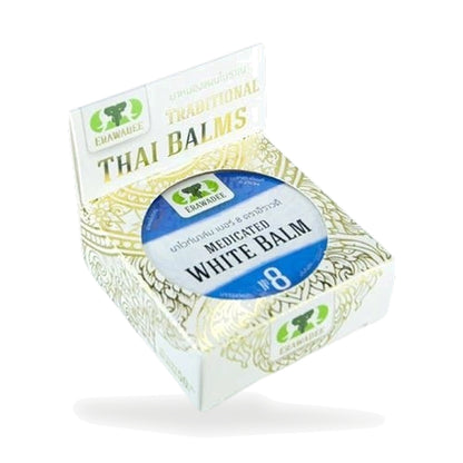 Erawadee No.8 Ya Mong Khao White Herbal Balm — 50 g