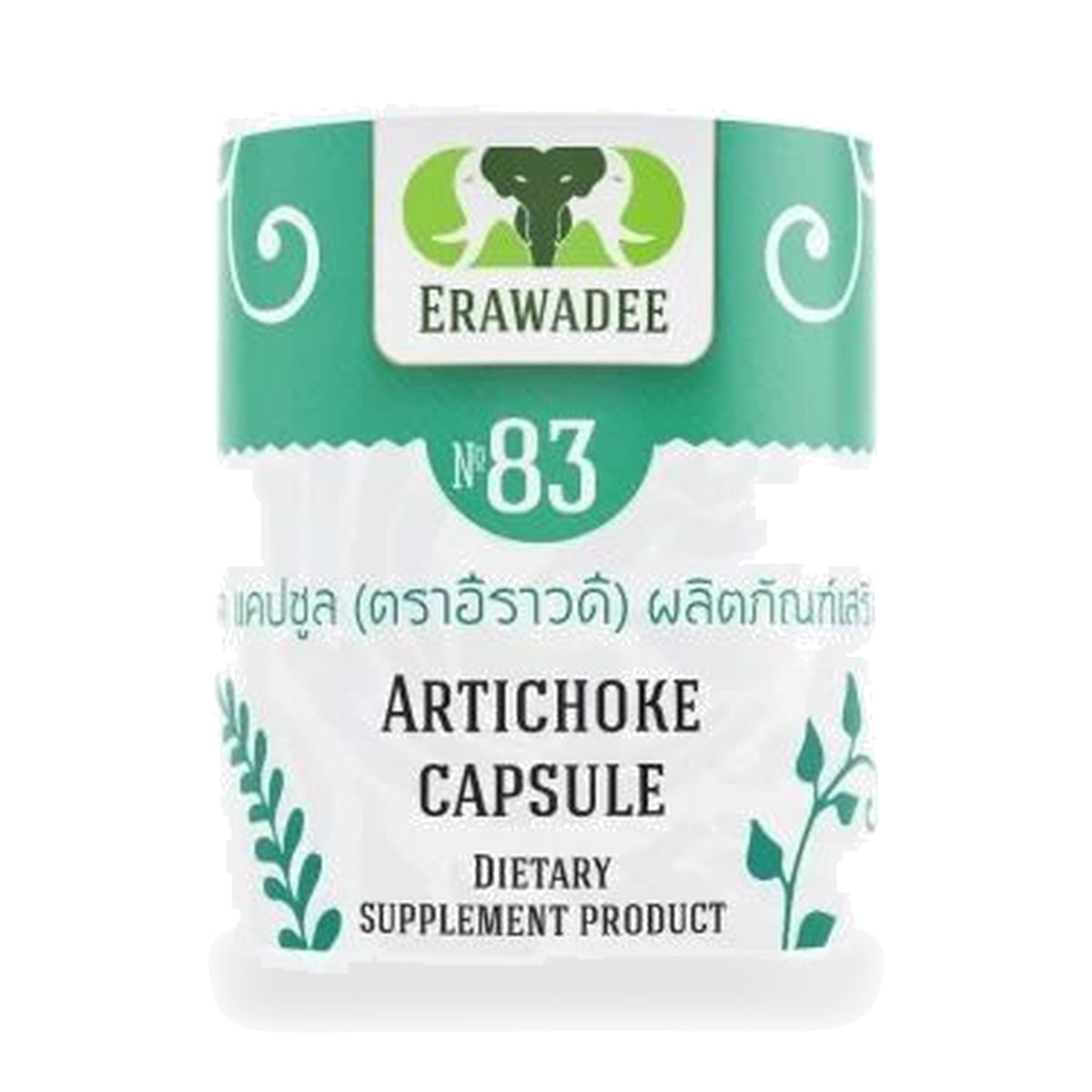 Erawadee No.83 Artichoke Capsules 250mg — 100 Capsules