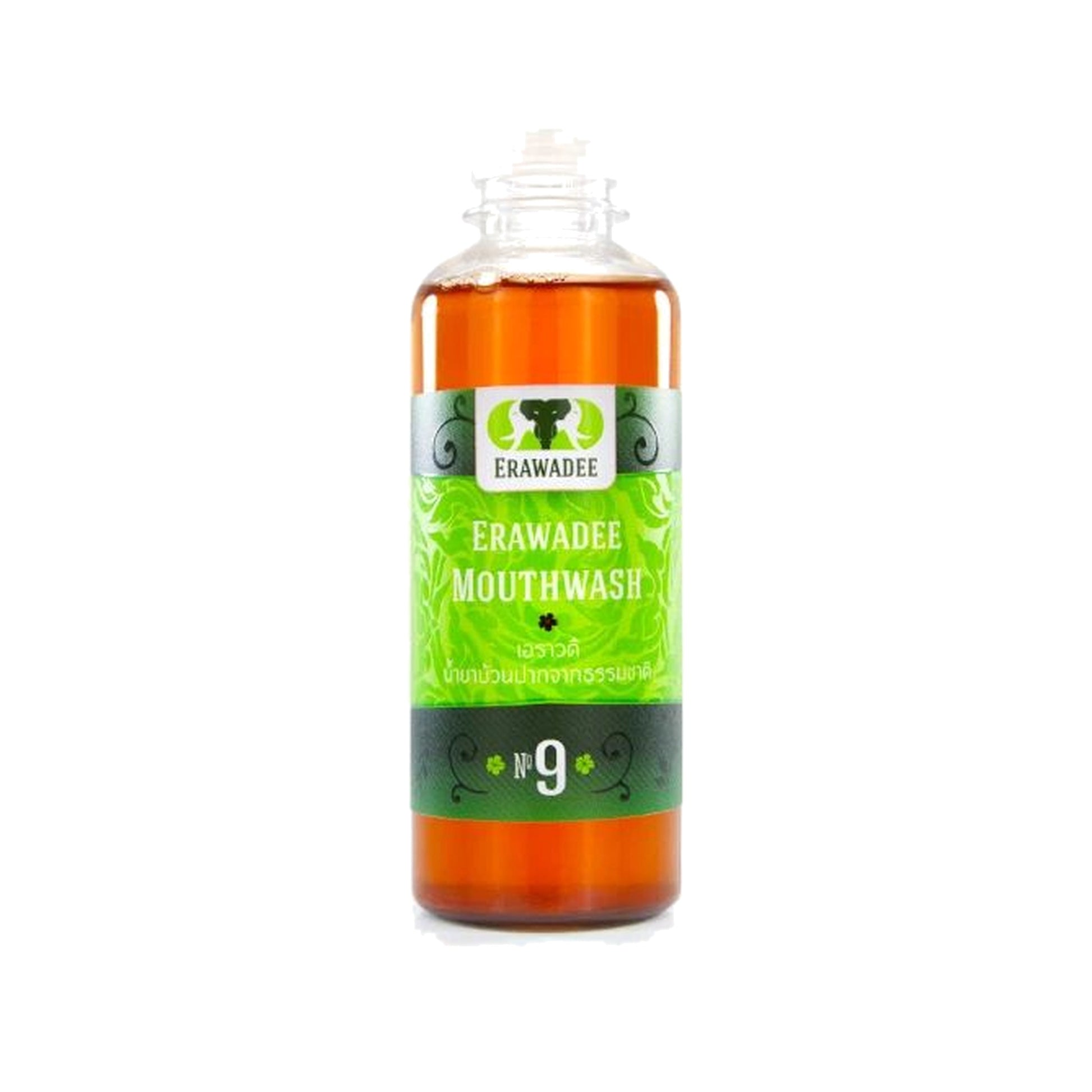 Erawadee No.9 Ram Ma Nat Herbal Mouthwash — 130 ml