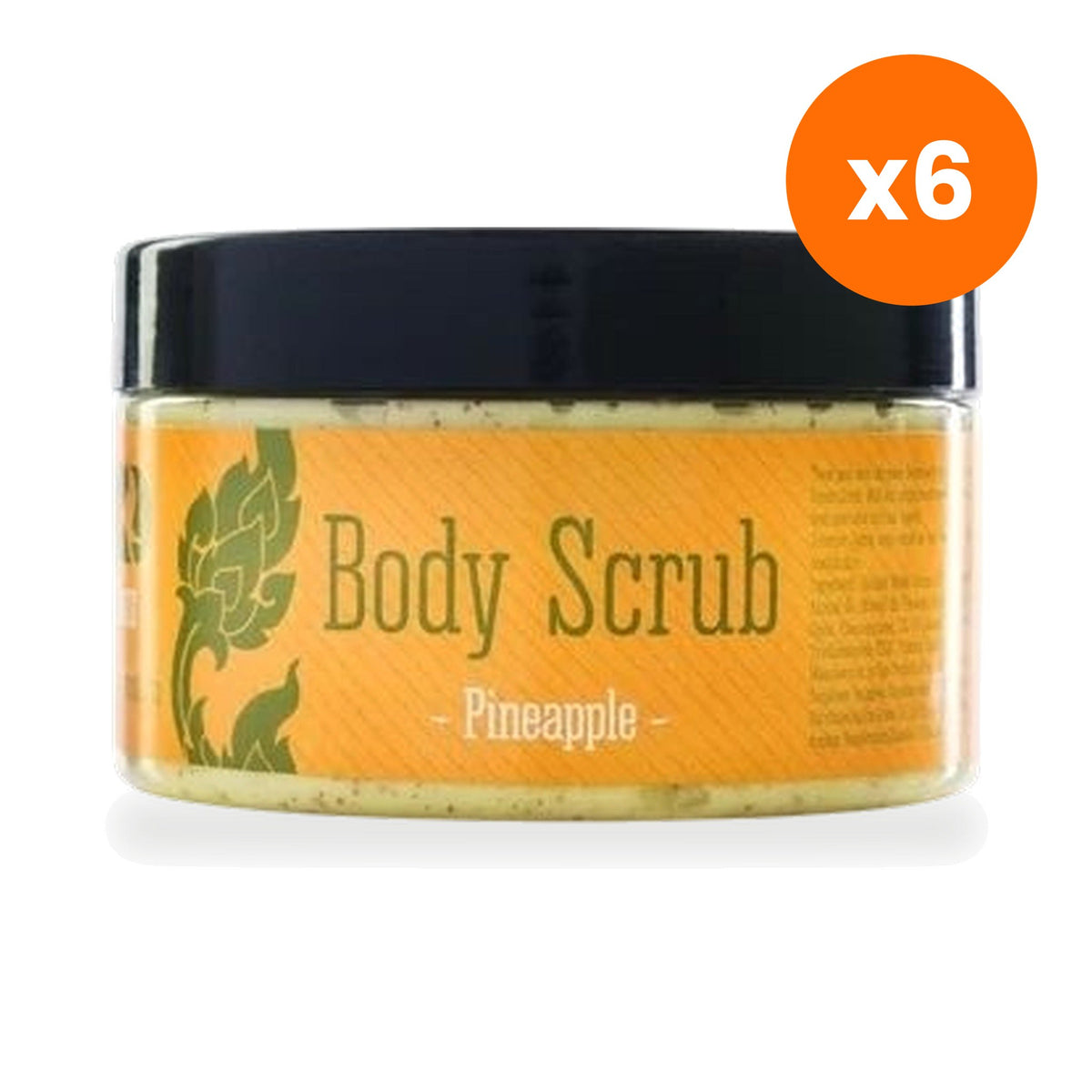 Erawadee Pineapple Body Scrub with AHA Bromelain 250 ml