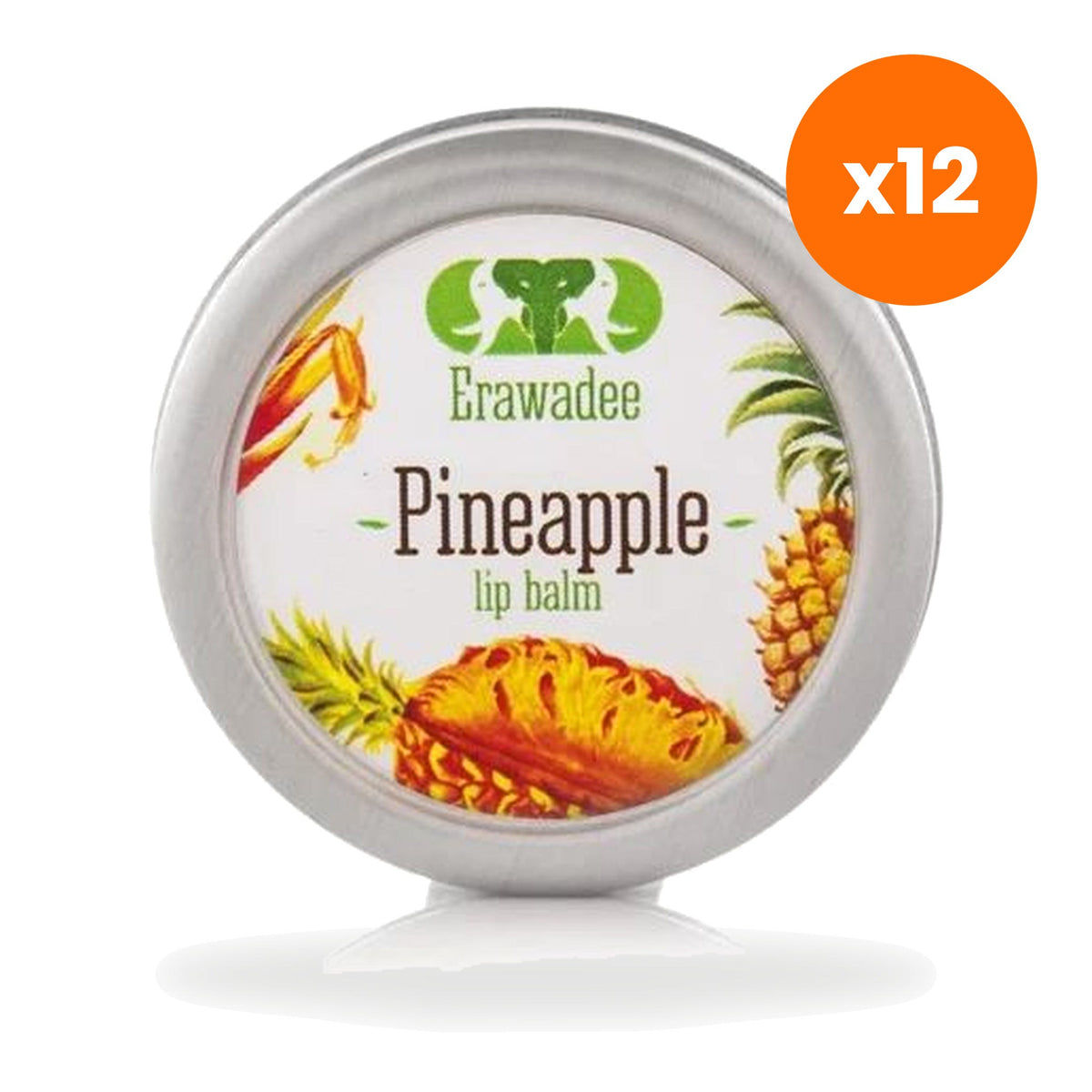 Erawadee Pineapple Herbal Lip Balm Moisturizing Lip 10 g