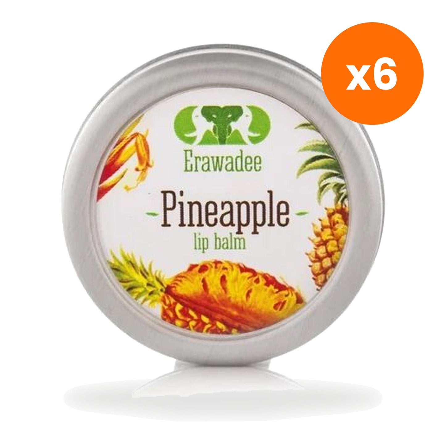 Erawadee Pineapple Herbal Lip Balm Moisturizing Lip 10 g