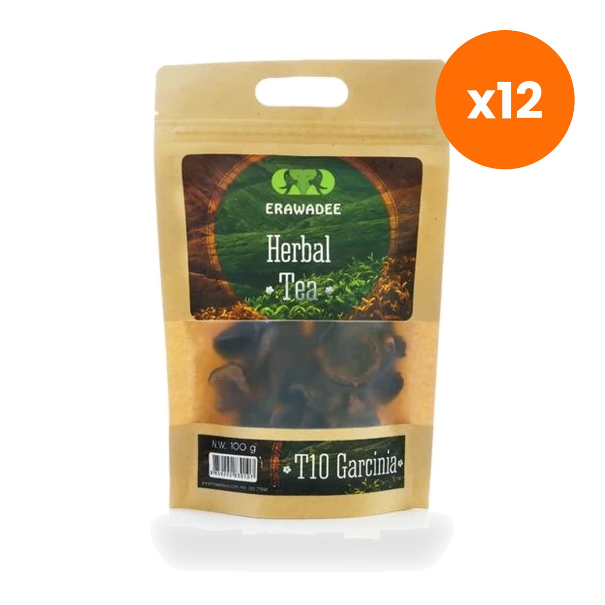 Erawadee T10 Garcinia Cambogia Tea Caffeine Free 100 g