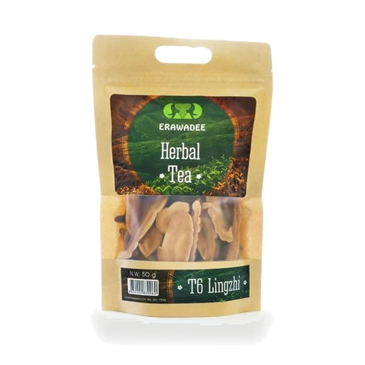 Erawadee T6 Lingzhi Reishi Mushroom Herbal Tea — 50 g