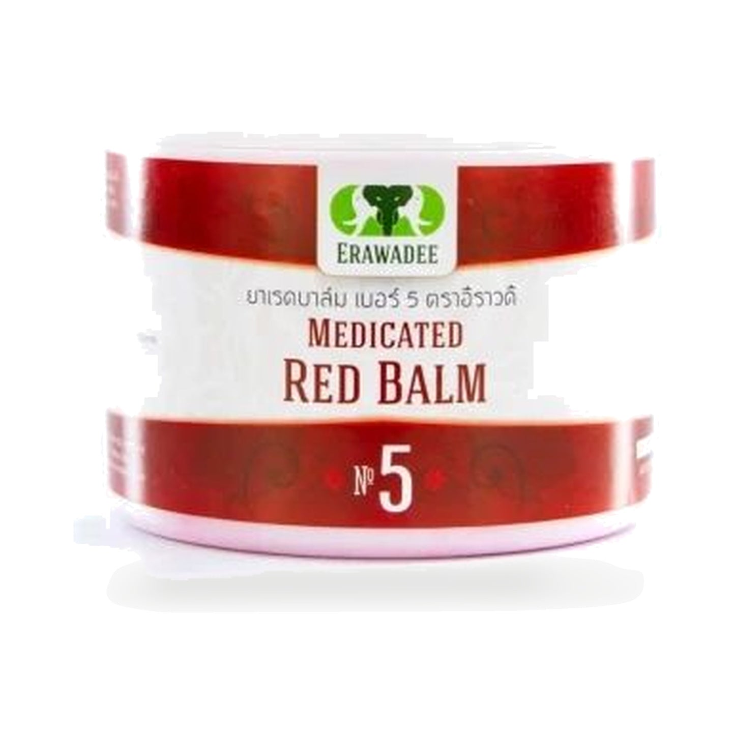 Erawadee Ya Mong Daeng Red Herbal Balm — 250 g