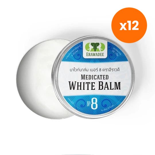 Erawadee Ya Mong Khao White Herbal Balm 90 g