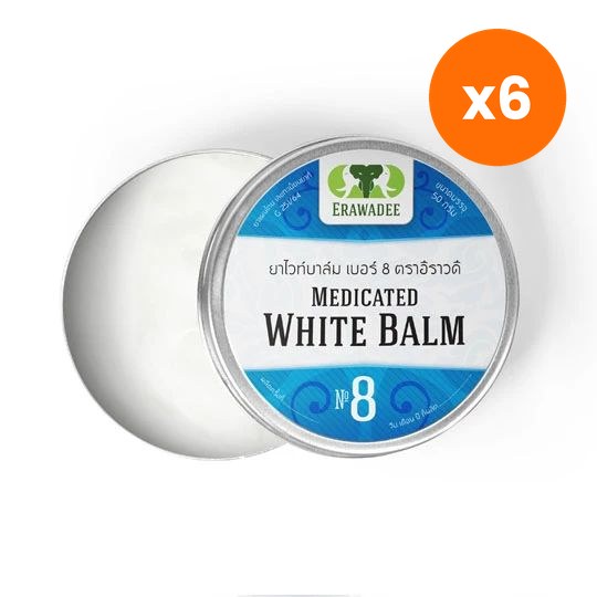 Erawadee Ya Mong Khao White Herbal Balm 90 g