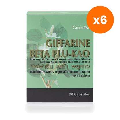 Giffarine Beta Plukaow Houttuynia Beta Glucan 30 Capsules