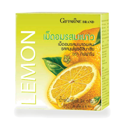 Giffarine Echinacea & Vitamin C Lime Herbal Lozenges — 5 Sachets