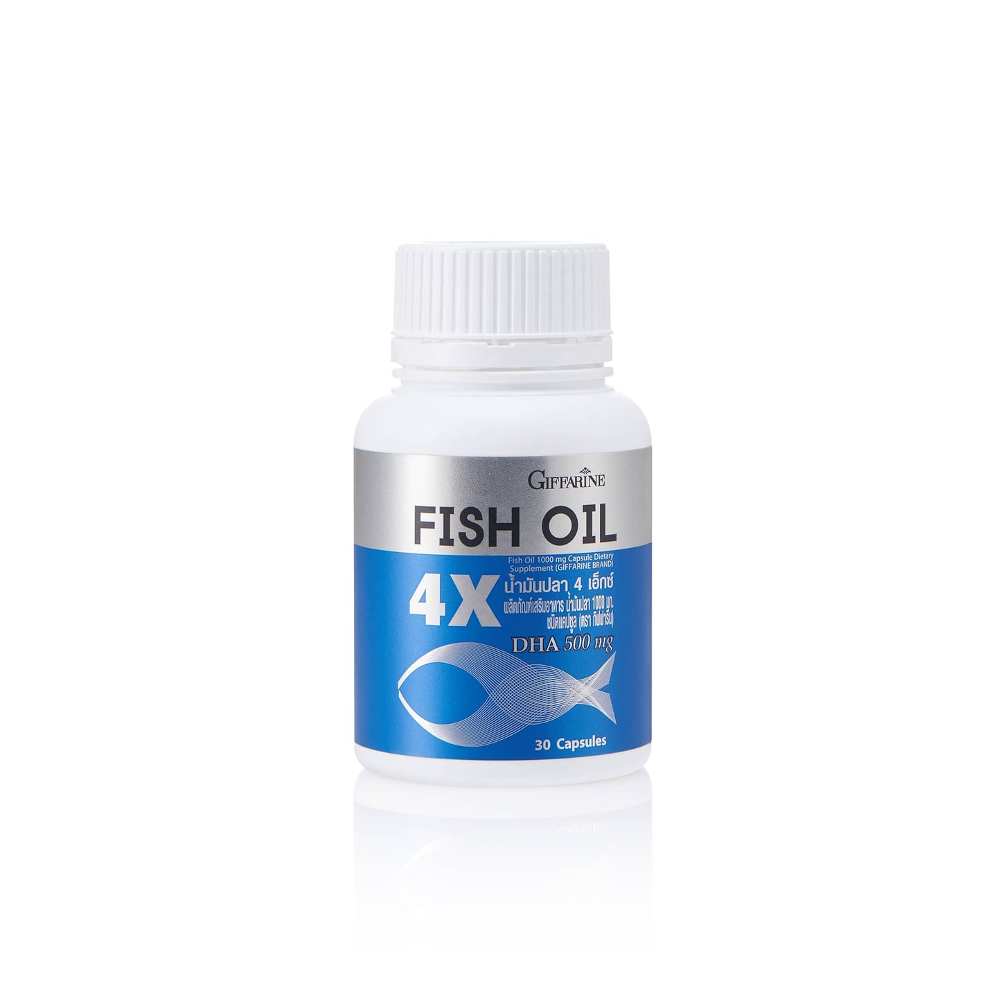 Giffarine Fish Oil 4X High-DHA Capsules 1,000mg — 30 Capsules