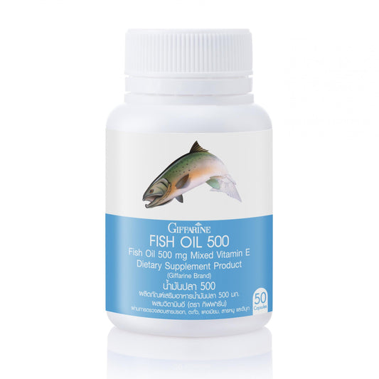 Giffarine Fish Oil Capsules 500mg — 50 Capsules