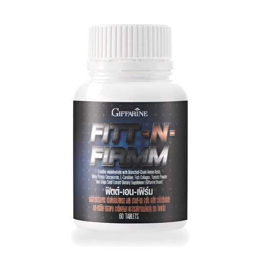 Giffarine Fitt-en-Firm Creatine, BCAA & Whey Protein Tablets — 60 Tablets