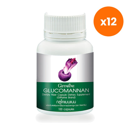 Giffarine Glucomannan Dietary Fibre 600mg 100 Capsules