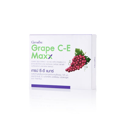 Giffarine Grape C-E Max Grape Seed Extract Capsules 125mg — 30 Capsules