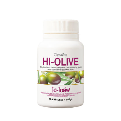 Giffarine Hi-Olive Extra Virgin Olive Oil Softgels — 30 Softgels