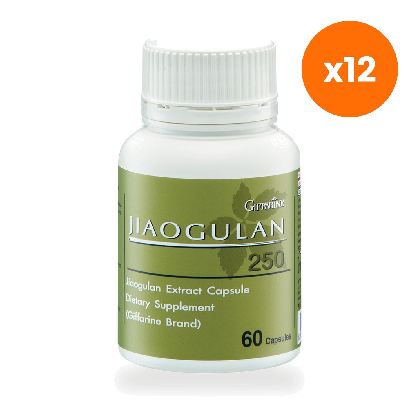 Giffarine Jiaogulan 250 Extract Capsules 250mg 60 Capsules