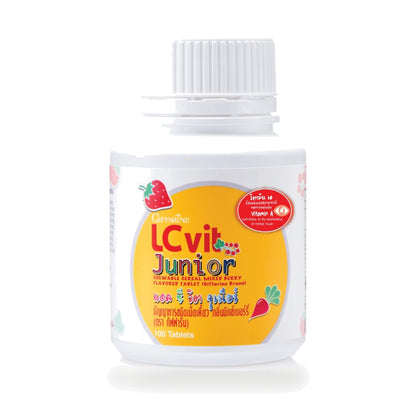 Giffarine LC Vit Junior Lutein Mixed Berry Chewable Tablets — 100 Tablets