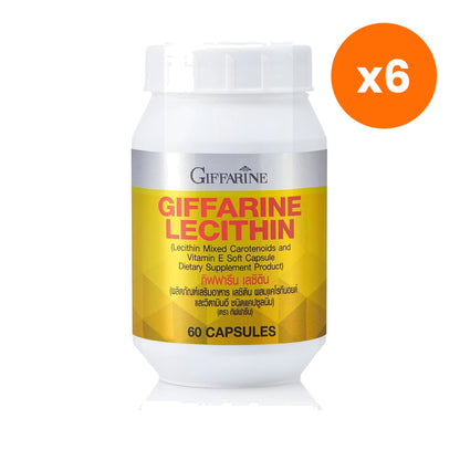 Giffarine Lecithin Softgels Carotenoids Vitamin E 60 Softgels