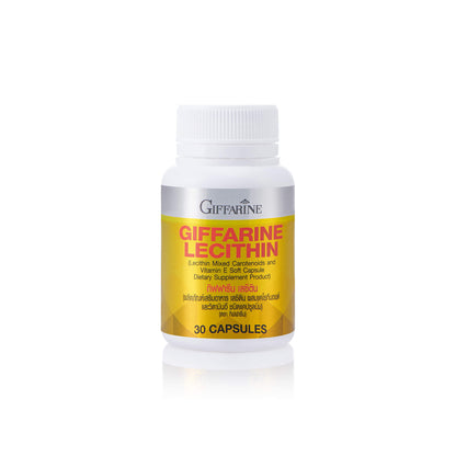 Giffarine Lecithin Softgels with Carotenoids & Vitamin E — 30 Softgels