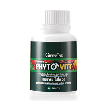 Giffarine Phyto Vit Mixed Fruit & Vegetable Extract Tablets — 60 Tablets