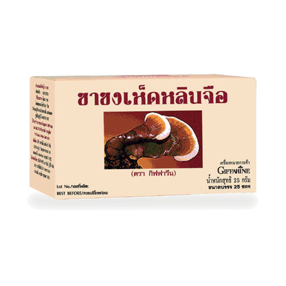Giffarine Reishi Mushroom Herbal Tea — 25 Sachets