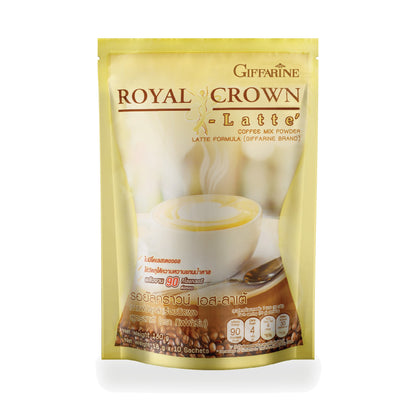 Giffarine Royal Crown S Latte Instant Coffee Mix — 10 Sachets