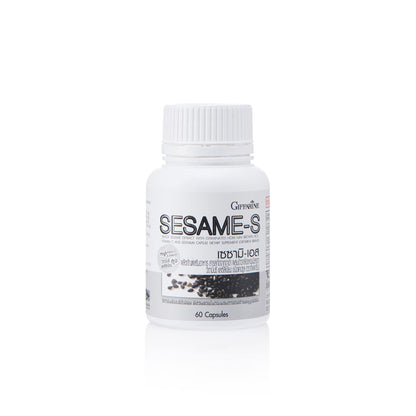 Giffarine Sesame-S Black Sesame Extract & Riceberry Capsules — 60 Capsules