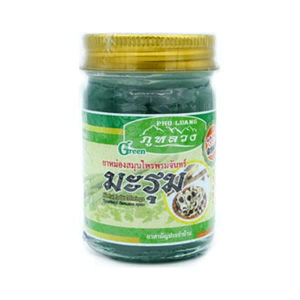 Green Moringa Herbal Balm (Phrom Chan) — 60 g