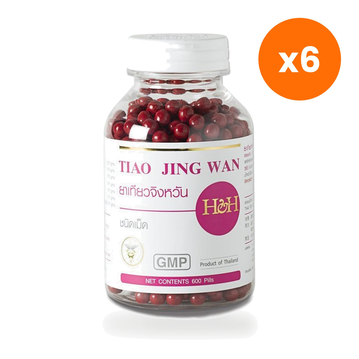 Herb Gallery Tiao Jing Wan Capsules Women's for Monthly Cycle Comfort 600 Capsules