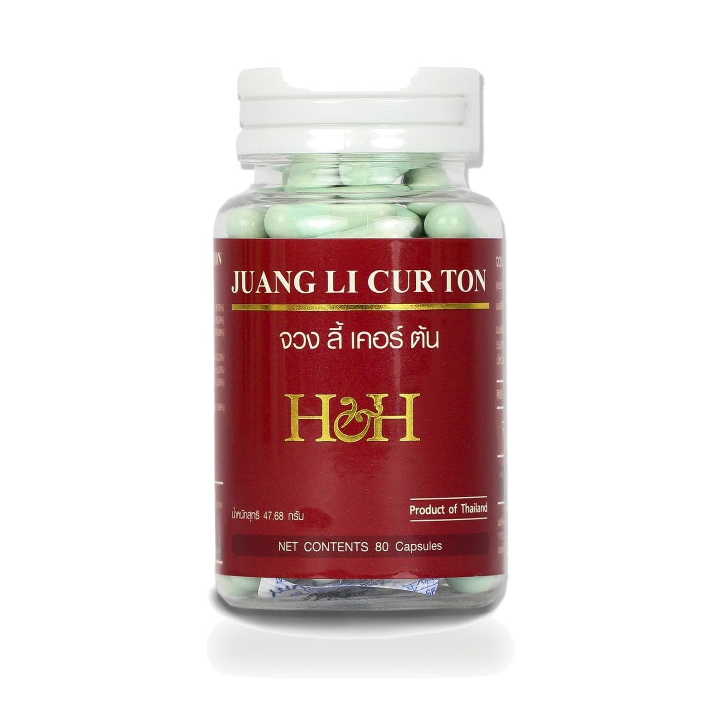 Herb & Health Gallery Juang Li Cur Ton Men's Tonic Capsules — 80 Capsules