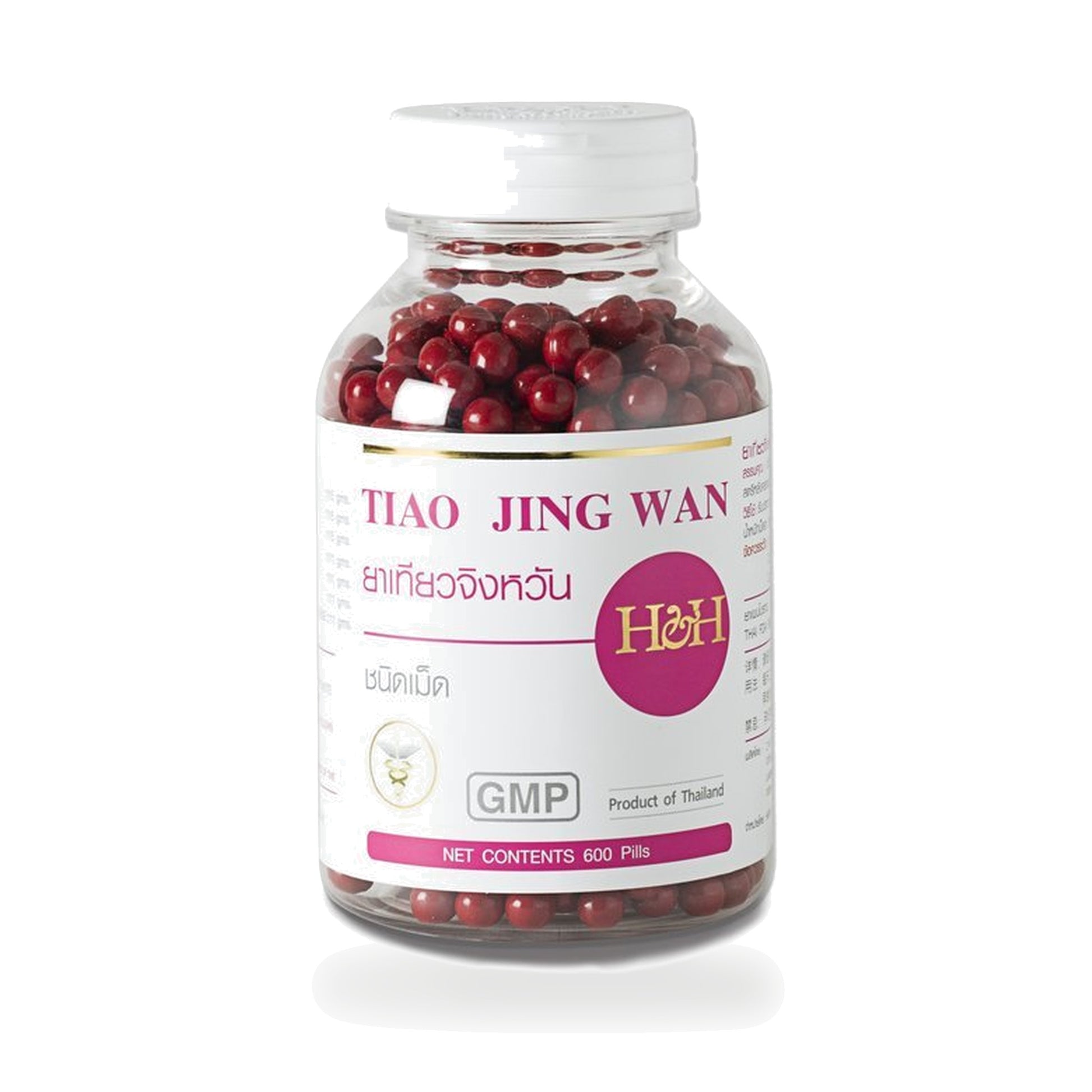Herb & Health Gallery Tiao Jing Wan Traditional Chinese Herbal Capsules — 600 Capsules