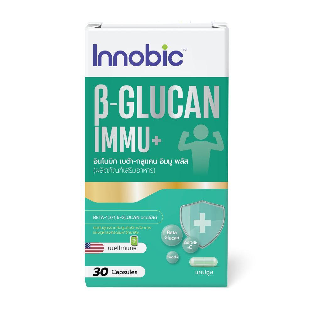 Innobic Beta-Glucan Immu+ Capsules — 30 Capsules