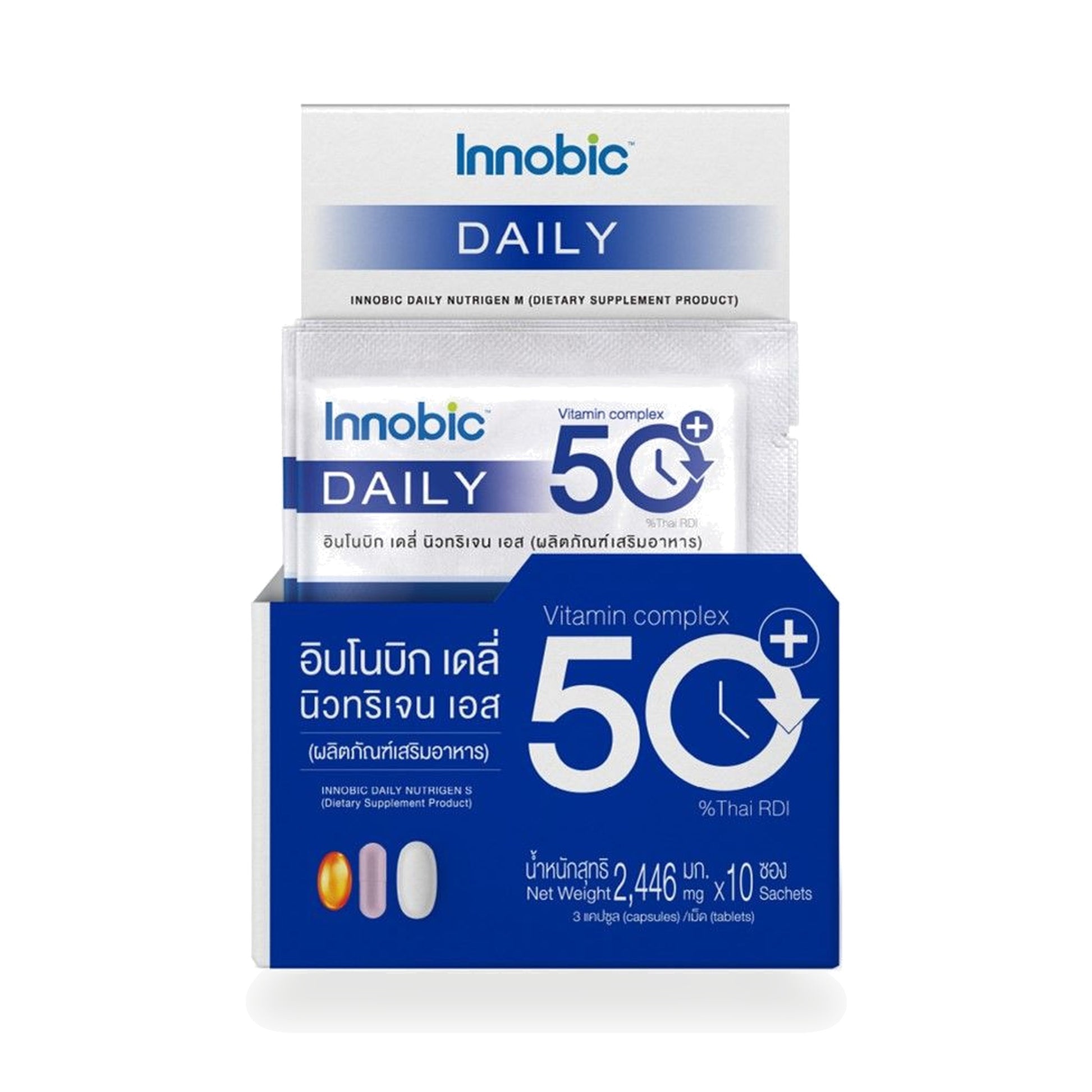 Innobic Daily Nutrigen S Vitamin Sachets for Adults 50+