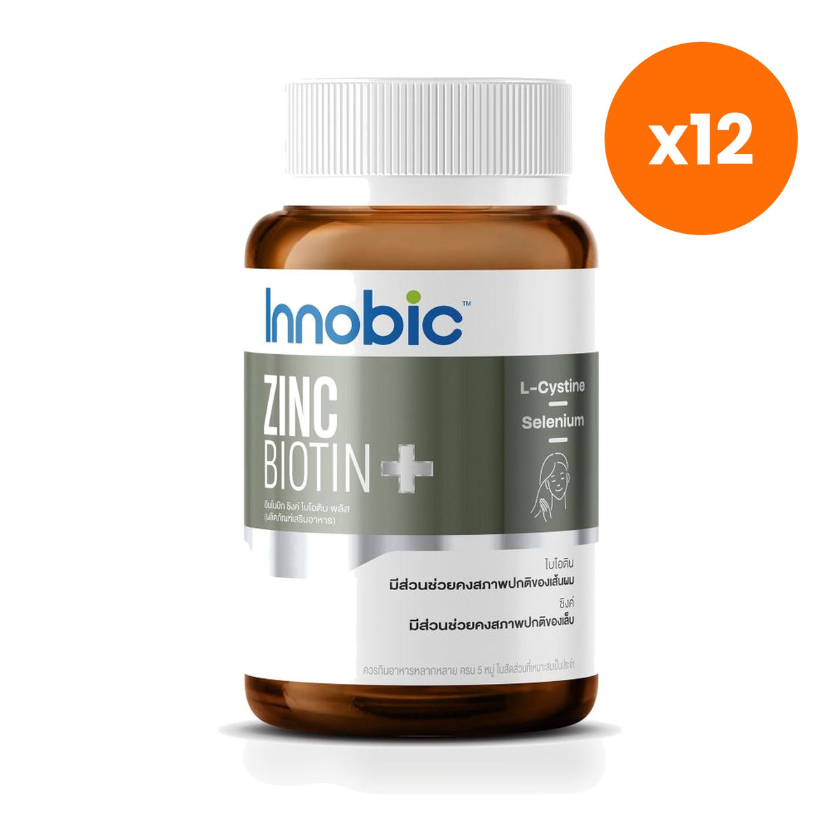 Innobic Zinc Biotin Plus Tablets 30 Tablets