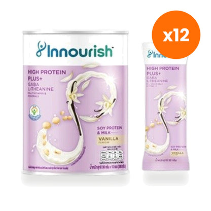 Innourish Hi Protein Plus Vanilla Plant Protein Powder 300 g