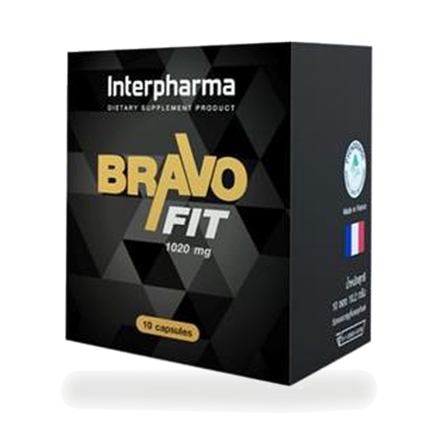 Interpharma Bravo FIT Men's Formula Capsules — 10 Capsules
