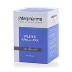 Interpharma Pure Krill Oil Omega-3 Capsules — 60 Capsules
