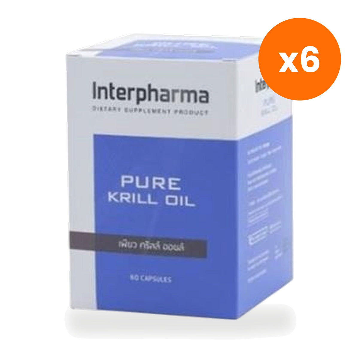 Interpharma Pure Krill Oil Omega 3 Capsules 60 Capsules