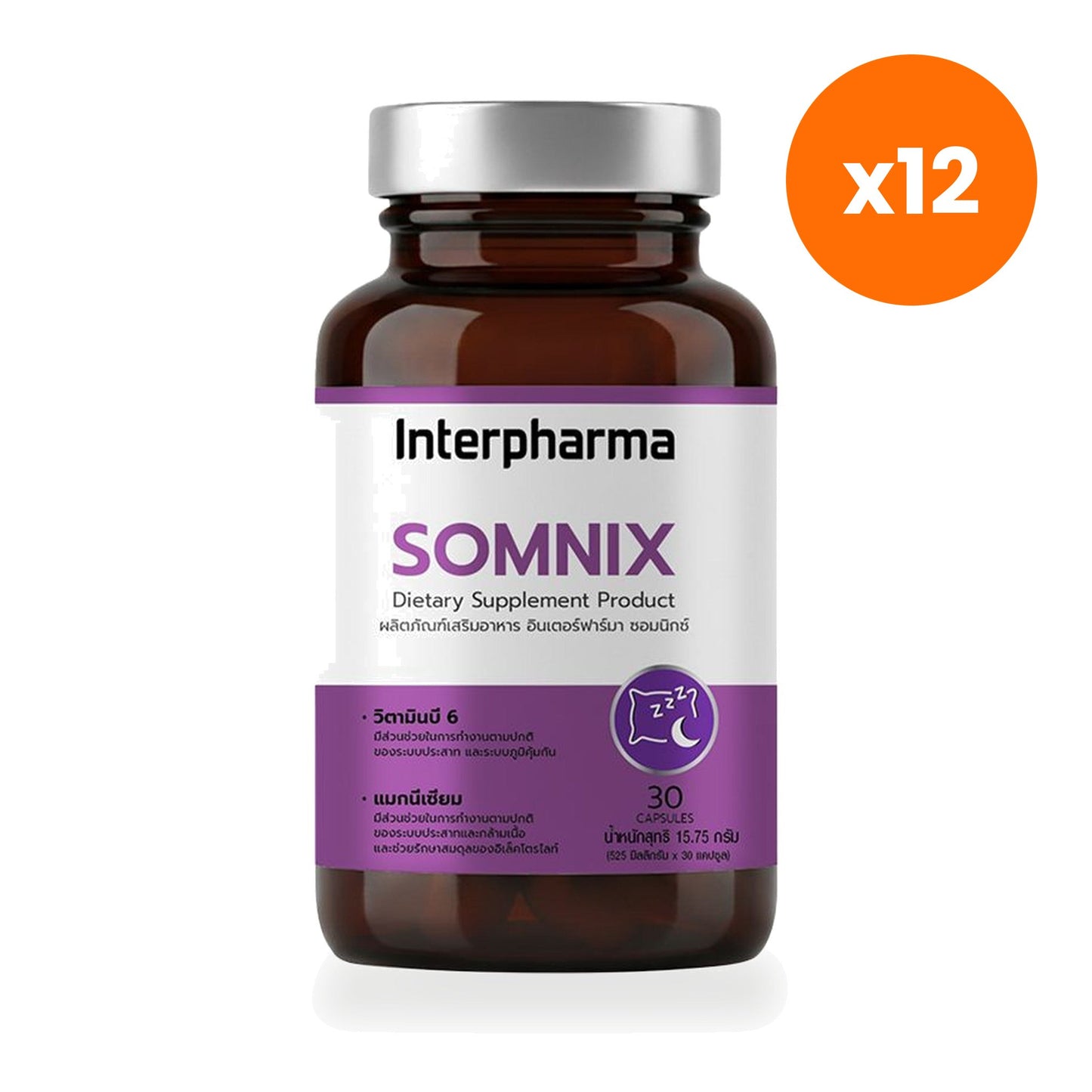 Interpharma Somnix Formula Capsules 30 Capsules