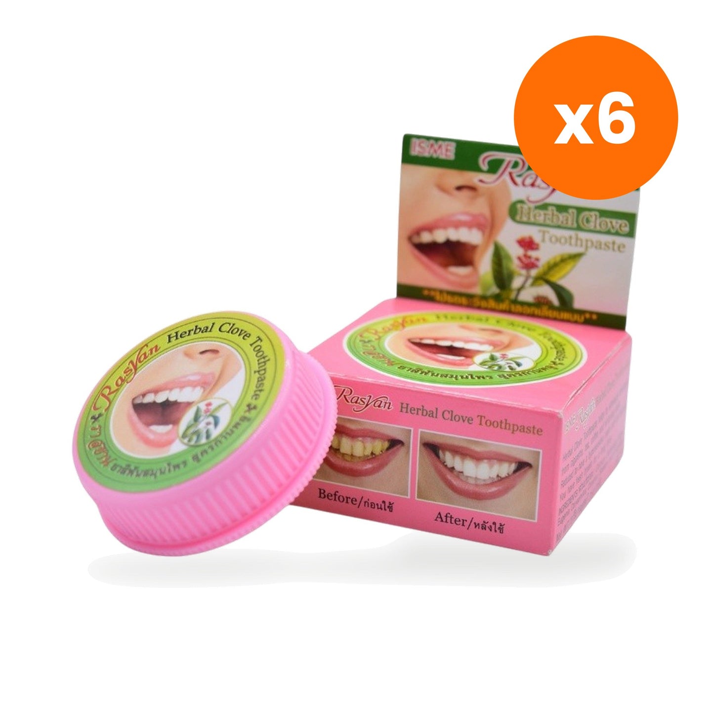 ISME Rasyan Clove Herbal Toothpaste Travel Size Oral 5 g