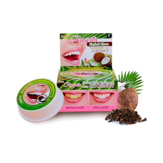 ISME Rasyan Clove Herbal Toothpaste with Coconut Oil — 25 g