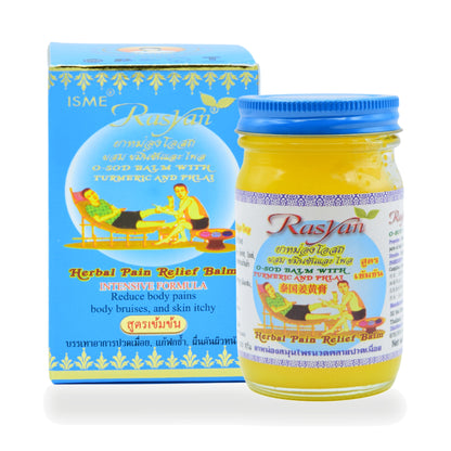 ISME Rasyan Osot Thip Turmeric & Plai Herbal Oil Balm — 100 g