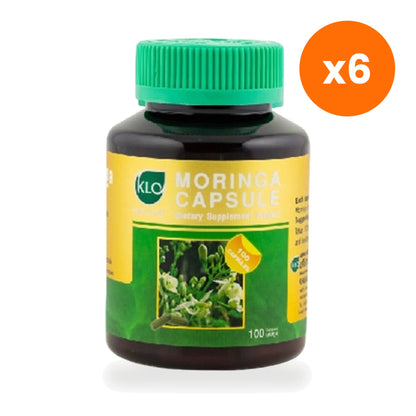 Khaolaor Moringa Leaf Capsules 450mg 100 Capsules