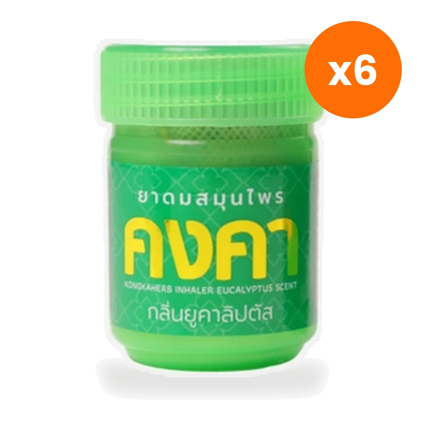 Kongka Ya Dom Herbal Inhaler Green Aromatherapy for a Refreshing Break 7 g