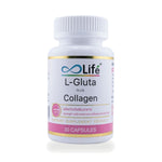 Life L-Gluta Plus Collagen Capsules — 30 Capsules