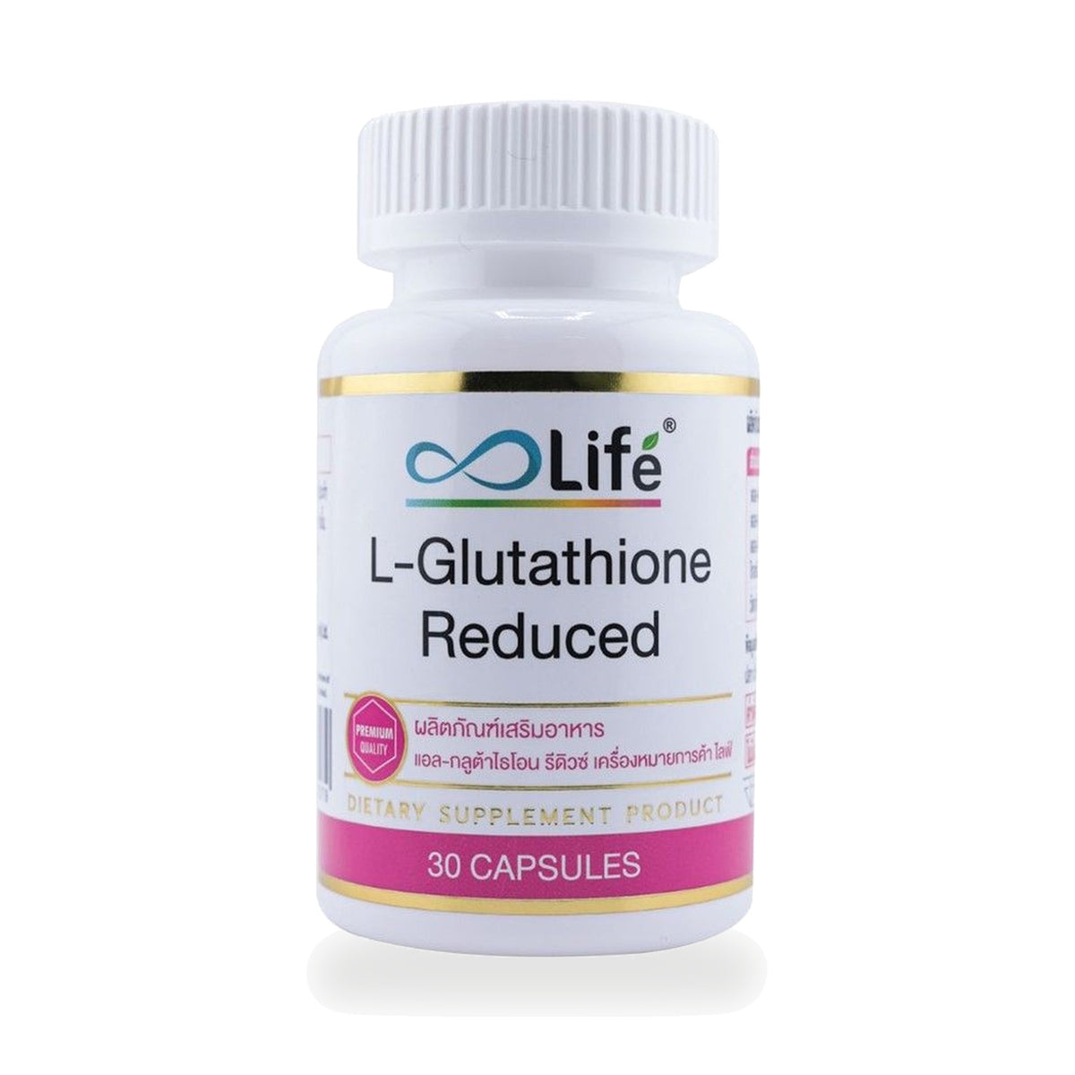 Life L-Glutathione Reduced Capsules — 30 Capsules