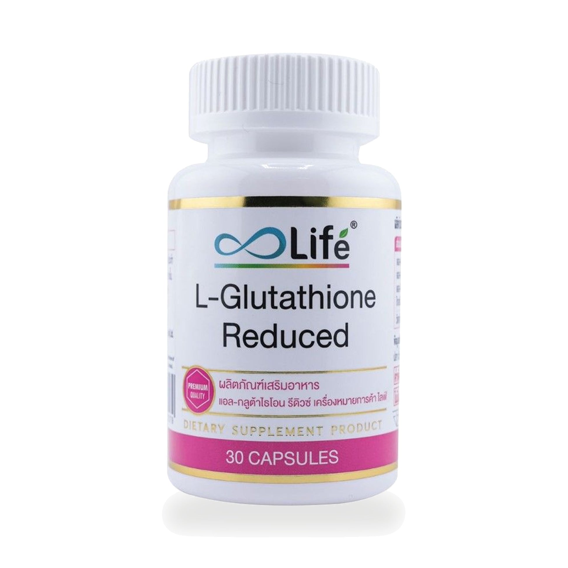Life L-Glutathione Reduced Capsules — 30 Capsules