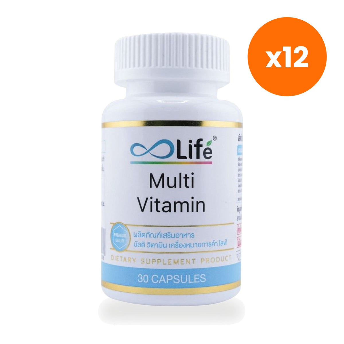 Life Multivitamin Capsules Vitamin B Complex 30 Capsules