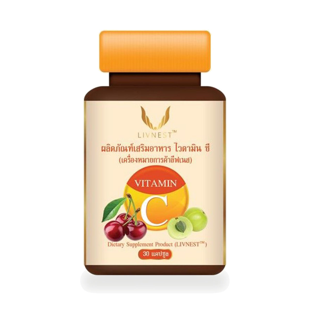 Livnest Vitamin C Capsules 600mg — 30 Capsules