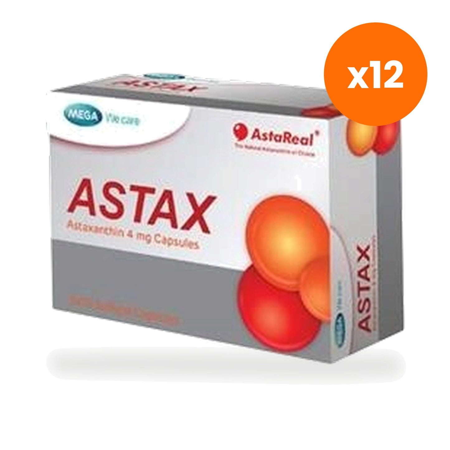 Mega We Astax Astaxanthin Capsules 4mg 30 Capsules
